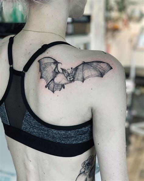 bat tattoo